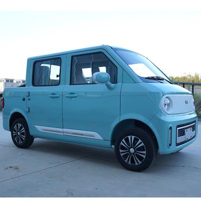 China Chengshi X2 New Energy Vehicles Tier 4 Double Ev High Speed ​​Electric Pickup Mini Light Truck Cloth Wheelbase 2350mm Seats for sale