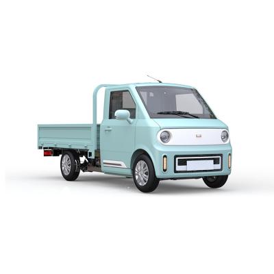 China ABS Fabric Top Speed ​​71km/h 2600mm Mini 1500kg Gvw Small Ev Electric Cargo Van Truck Wheelbase Pickup Truck for sale