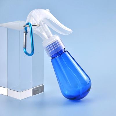 China Household Aobo Products in Travel Hook Carabiner Stock Empty Sanitizer Trigger Spray Bottle Colored with carabiner for sale