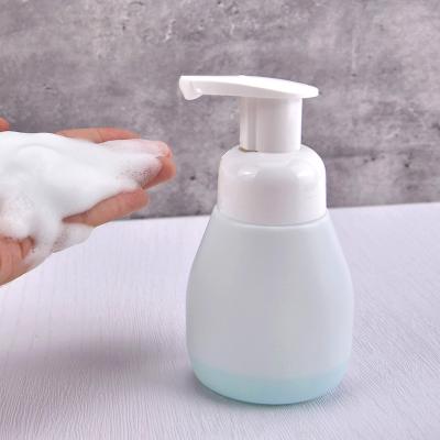 China White Household Products Cosmetic Packaging Foaming Detergent Foaming Pump Bottle 100ml for sale