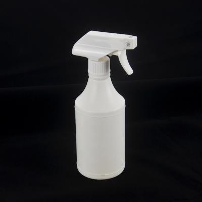 China Household Products HDPE Pressure 500ml Pressure Trigger Spray Detergent Plastic Home Cleaning Bottle With Trigger Sprayer for sale