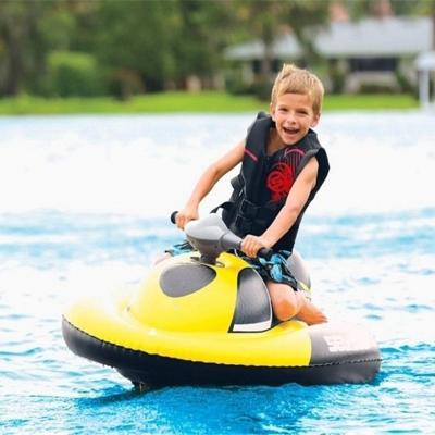 China Motor yacht GCAMOLECH W5 Inflatable PVC For Kids Children Electric Sea Scooters Water Jet Boat Inflatable Ride-On Toy & Accessories for sale