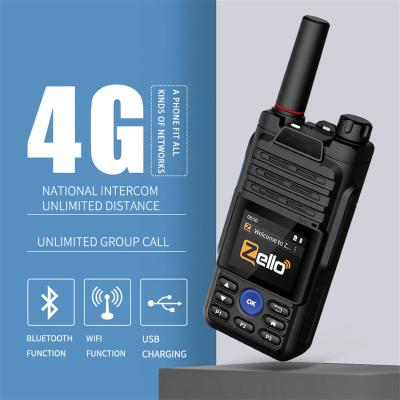 China Long Distance Call/Global intercom Camoro OEM Zello 4G android walkie talkie waterproof two way radio wifi mobile gps best range 100km network intercom factory for sale