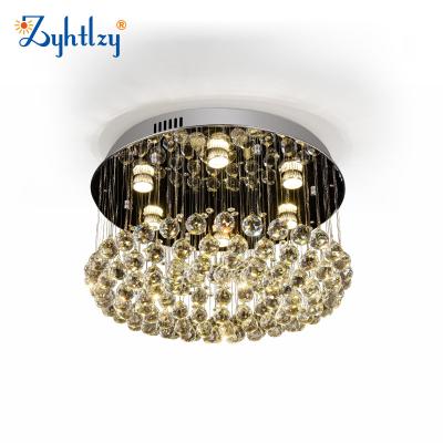 China LED Living Room Kitchen Island Stair Chandelier Hotel Lobby Outdoor Mounted Hanging Lamp Crystal Chandelier Simple Ceiling Light for sale