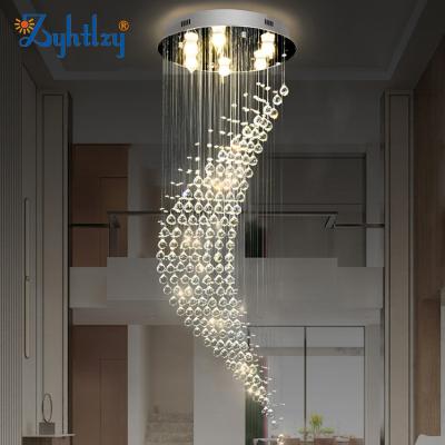 China Modern Luxury Crystal Moon Chandelier Boat Chandeliers Modern Crystal Pendant Lamp Pendant Lamp Crystal Ceiling Lights for sale