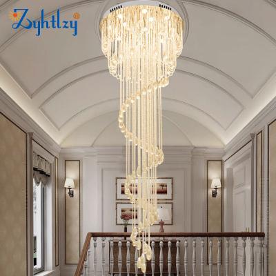 China Modern Luxury Home Decoration Crystal Chandelier Nordic Modern Interior Pendant Lighting for Living Room for sale