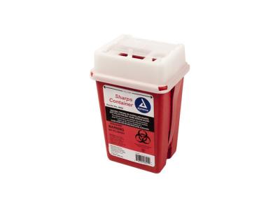 China WinnerCare Sharps Container - Biohazard Needle Disposal Container - Puncture Resistant - 1 Quart for sale