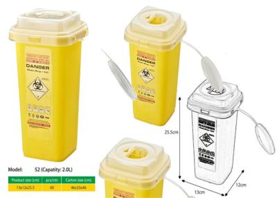 China 2 Litre Sharps disposal container, Pocket Sharps Container, Sharps Container  | WinnerCare for sale