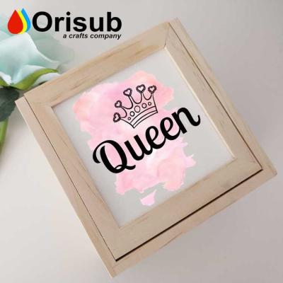 China Blank For Sublimation Personalized Wooden Jewelry Box Sublimation for sale