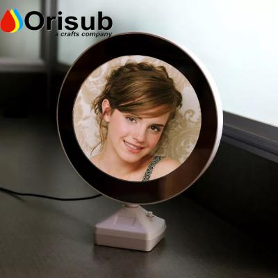 China Orisub Modern Magic Mirror Photo Frame With Paper Insert For Heat Pressing for sale