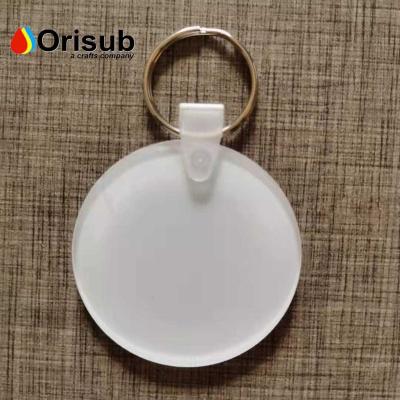 China Blank For Key Chain Sublimation Acrylic Sublimation Hoop Blank For Heat Transfer for sale