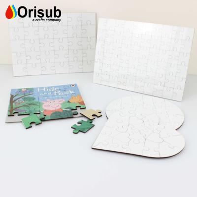 China Mini Amazon Blank Sublimation Heat Transfer MDF Puzzle Board for sale