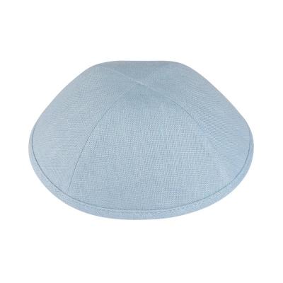 China Ethnic High Quality Canvas Customized Jewish Kippah Kippah Hat for sale