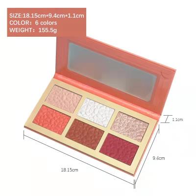 China Custom Vegan Eyeshadow Palette Glitter Gold Highlighter Bar Waterproof Pigmented Eye Makeup Create A Brand Makeup for sale