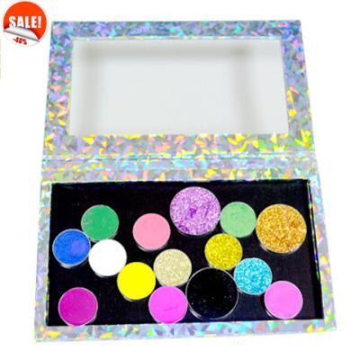 China High Quality Custom EYE Z Magnetic Private Label Logo Eye Shadow Palette Eyeshadow Packaging Box for sale