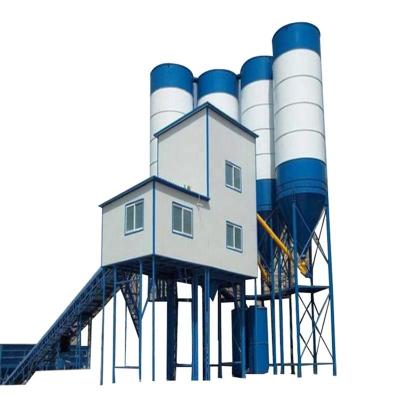 China Construction Projects Haolu Machinery HZS Series Plant Concrete Mixing Plant High Efficient Batching Maker For Maker Industry for sale