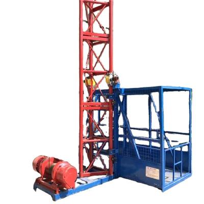 China Haolu Construction Elevator Delivery Construction Projects Hoist Hoist Construction Site Elevator Material Hot Selling Simple Construction Case for sale