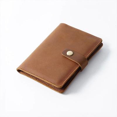 China Waterproof PU Leather Men's Passport Cover Male Passport Card Holders Airplane Ticket Folder Purse Wallets For Male for sale