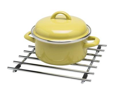 China Store Your Kitchen Dining Square Metal Utensils Kitchen Metal Pots And Pan Protector Tirvet Cooling Rack for sale