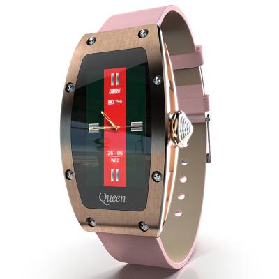 China APP Control Bracelet Wrist Women Blood Pressure Monitor Bands Shape Fitness Smartwatch Reloj Inteligente Lokmat Queen Female Smart Watch for sale