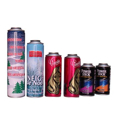 China Hebei chemical aerosol can for gas lighter butane and empty aerosol can 220G wholesale Tin Can For Candle 200G for sale