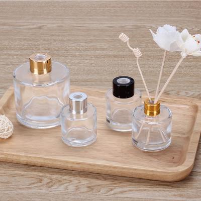 China Cosmetic Luxury Glass Tubular Diffuser Bottle Packaging 50ml 100ml for sale