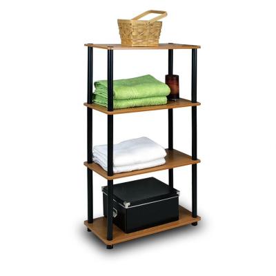 China Easy Universal Shelf Gray Shoe Display Rack, Supermarket Display Assembly New Product 4-Tier Rack for sale