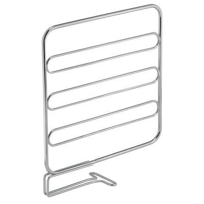 China Durable Versatile Metal Wire Closet Shelf Divider and Separator for Storage and Organization in Bedroom, Bathroom, Kitchen for sale