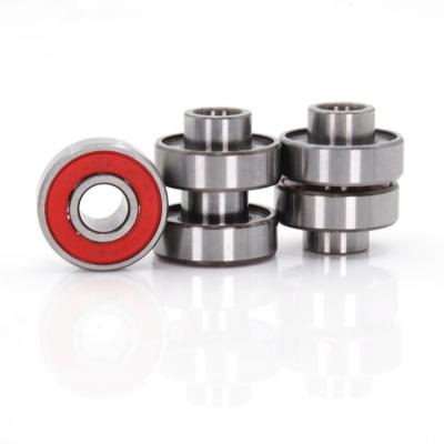 China Adult high quality all metal rs 608zb magnetic skateboard bearings 608 extended inner ring for sale