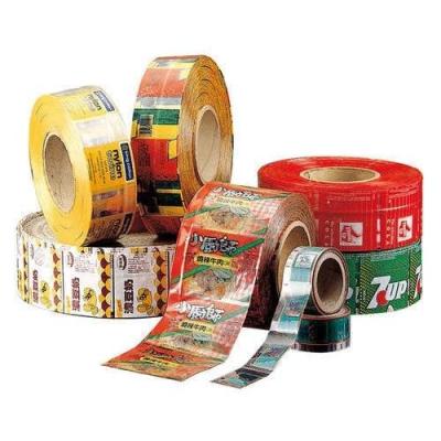 China Thickness 30um-60um PETG Shrink Sleeve Label Packaging With Excellent Printability for sale