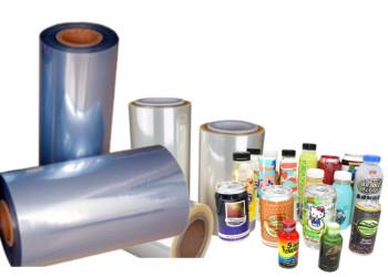 China Customizable Transparent PVC Shrink Film For Food Beverage Cosmetics Packaging for sale