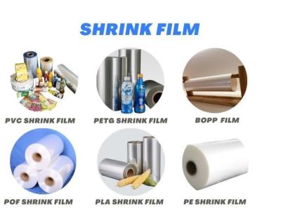 China China Manufacurer Transparent Pvc Shrink Film Roll For Beverage Sleeve Label,Food Packaging Label, Cosmetics Label for sale