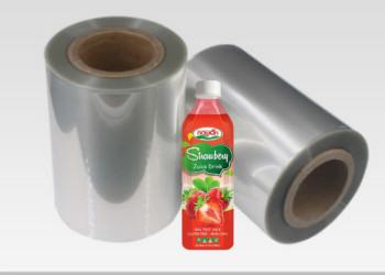 China High Shrinkage Rate PET Recycled Shrink Film White / Transparent for sale