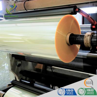 China Película de contracción de PVC de espesor uniforme para la máquina de impresión de gravado flexo de etiquetas en venta