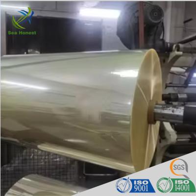 China Transparent Polypropylene Width 220mm Bopp Film For Water Bottle Label Printing for sale