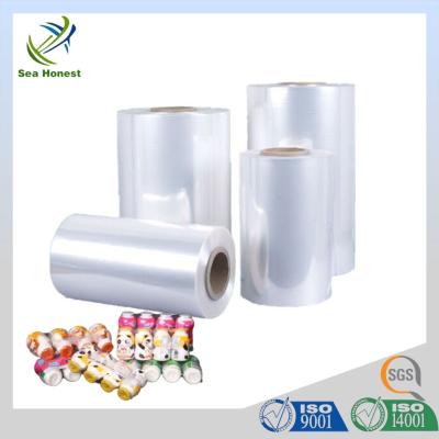 China 12 Micron POF Center Folded Polyolefin Shrink Wrap Film For Packaging for sale