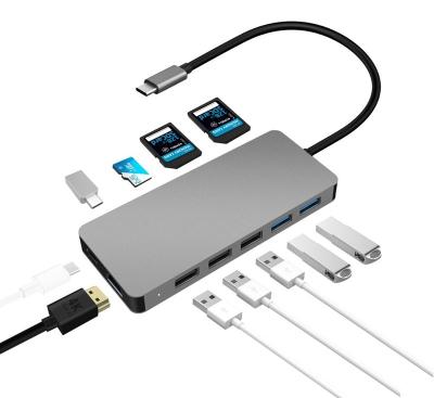 China All Type-C Devices 11 in 1 USB C Hub with HDMI I 4K Perfect for All Type-C Devices, PC Tablet / Mobile Phone for sale