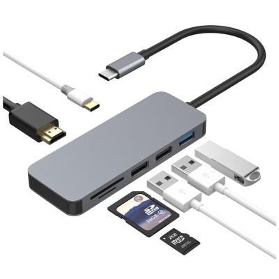 China Mac Operation System Support With USB C Hub Devices Forida Type C To HDM Adapter Hub Compatible For Samsung Dex System for sale