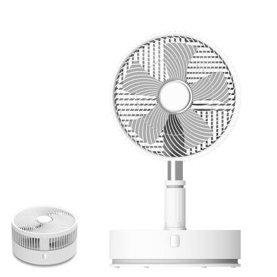 China With USB Remote Control Small Rechargeable Portable Foldable Mini Electric Fan Portable Floor Fans With Remote Control for sale