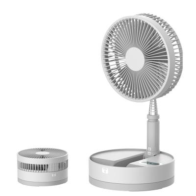 China With Portable Floor Fans DDP Mini USB Small Rechargeable Portable Foldable Electric Fan Remote Control High Quality With Remote Control for sale