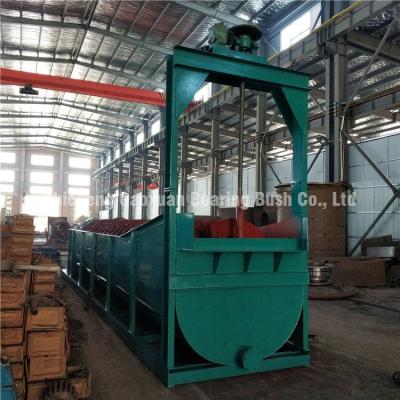 China Sand Ore Washing Plant , Spiral Screw Classifier For Gold Mine Separation From Placer for sale