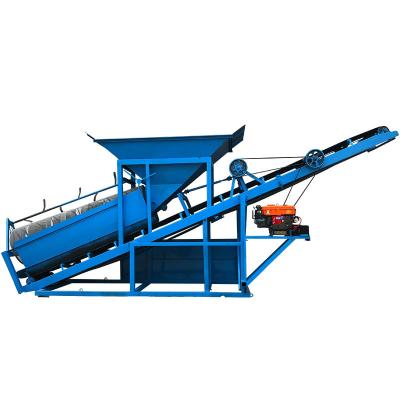 China High quality ore trommel washing screen for sand separation plant for sale