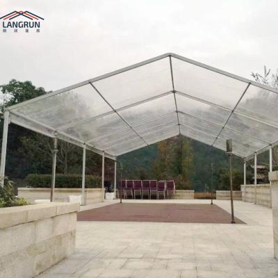 China High Quality Outdoor Transparent Party Wedding Exhibit Warehouse Event Church Aluminum Alloy Transparent Tent for Party and Event for sale