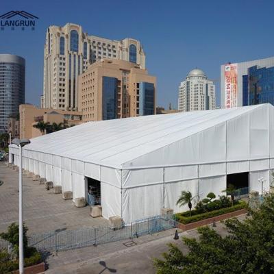 China Wedding Party Exhibition Warehouse Event Church Span Tent Heavy Duty Aluminum Luxury Outdoor Large Event Tent for Rest Center for sale