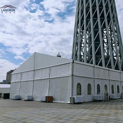 China Popular Party Wedding Exhibition Warehouse Event Church Sports Tent Permanent Tent For Basketball Training Venue For Sale for sale