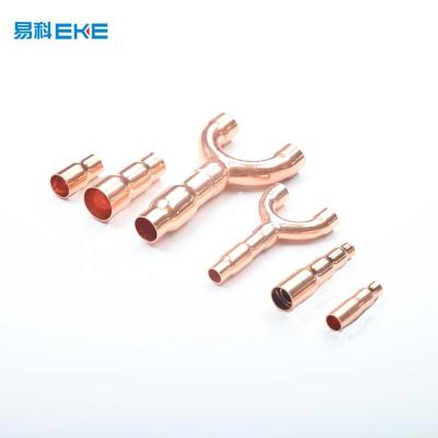 China China factory parts of refrigeration parts/Y joints/branch wholesale copper pipe for Toshiba VRV/VRF/HVAC YK-RBM-BY55E for sale