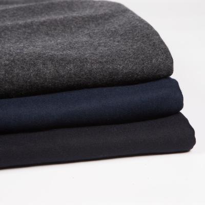 China Wrinkle Resistant Wholesale High Standard Double Breasted Cashmere Merino Wool Cotton Blend Fabric For Coats for sale