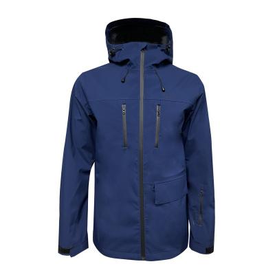 China Waterproof 2022 Men's Windproof Polyester Waterproof Sportswear Increasing Hooded Winter Breathable Thermal Jacket for sale