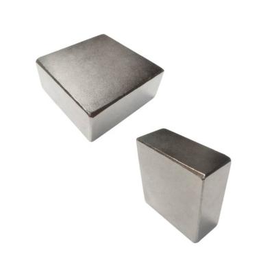 China Powerful Block Magnet / NdFeB / Neodymium Industrial Magnet China Manufacturer Customized Neo Magnet With Ni-Cu-Ni Coated for sale