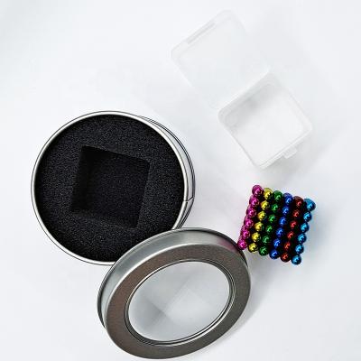 China Industrial Magnet Multiple Color Magnet Balls 216pcs for sale